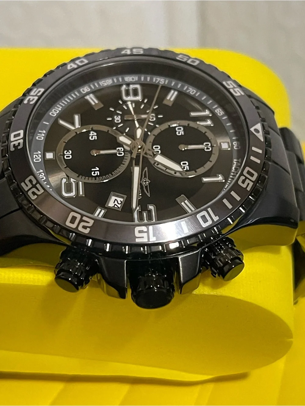 Invicta Specialty Mach Gala Men's Watch - 48mm. Black (69815) New